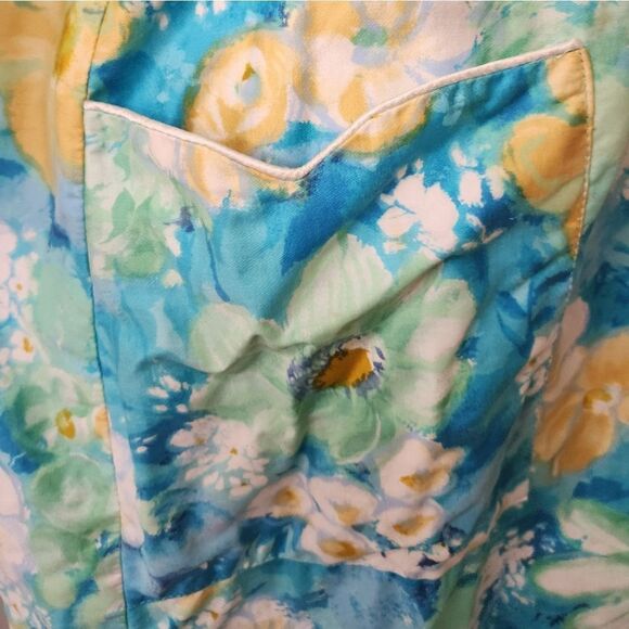 Vintage 50s floral day coat - Picture 10 of 12